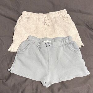 Colored organics kendi waffle short set